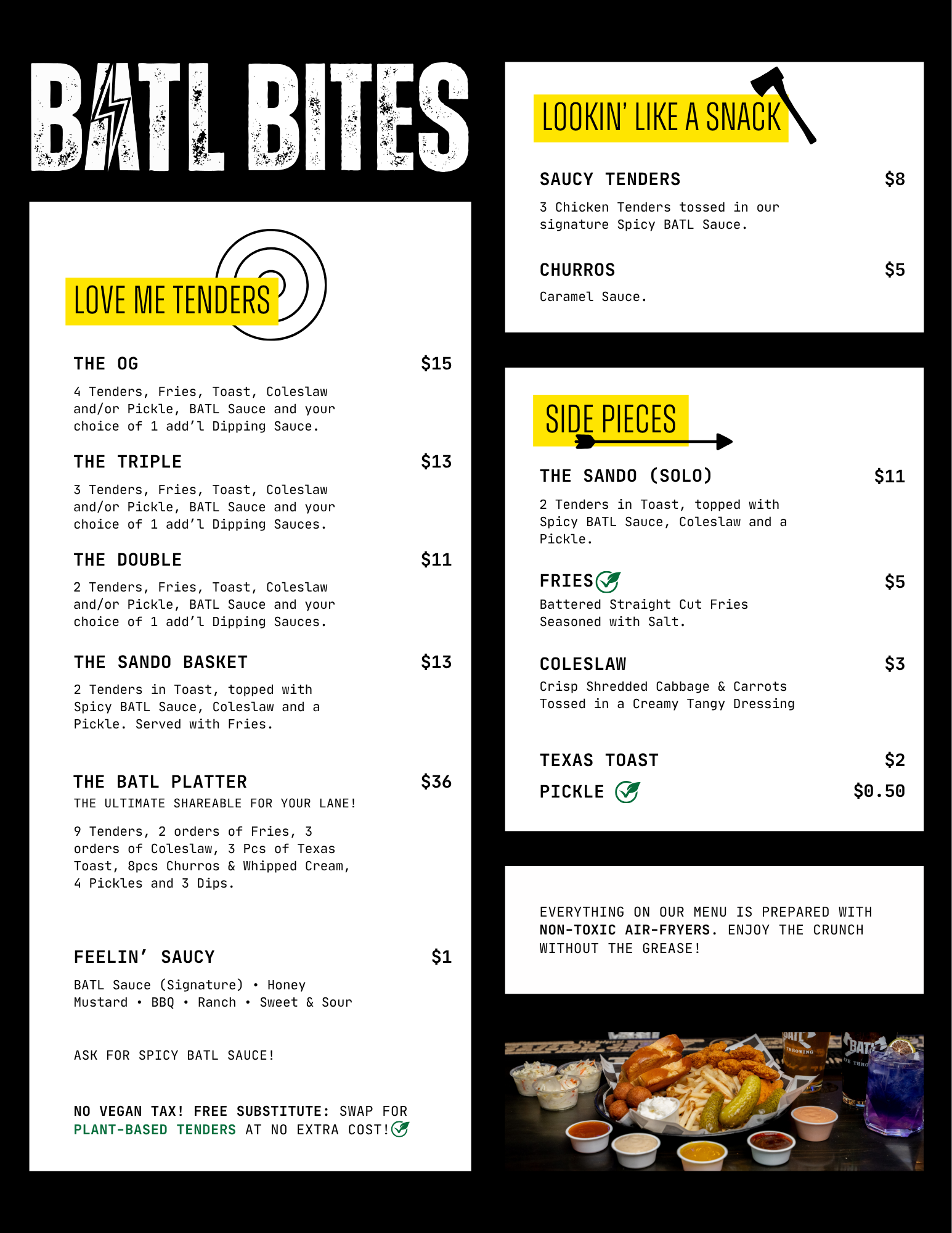 USA MENU HoustonLoSo - June 18, 2026